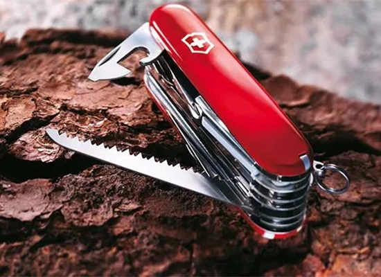 Marques partenaires : Couteau Suisse Victorinox